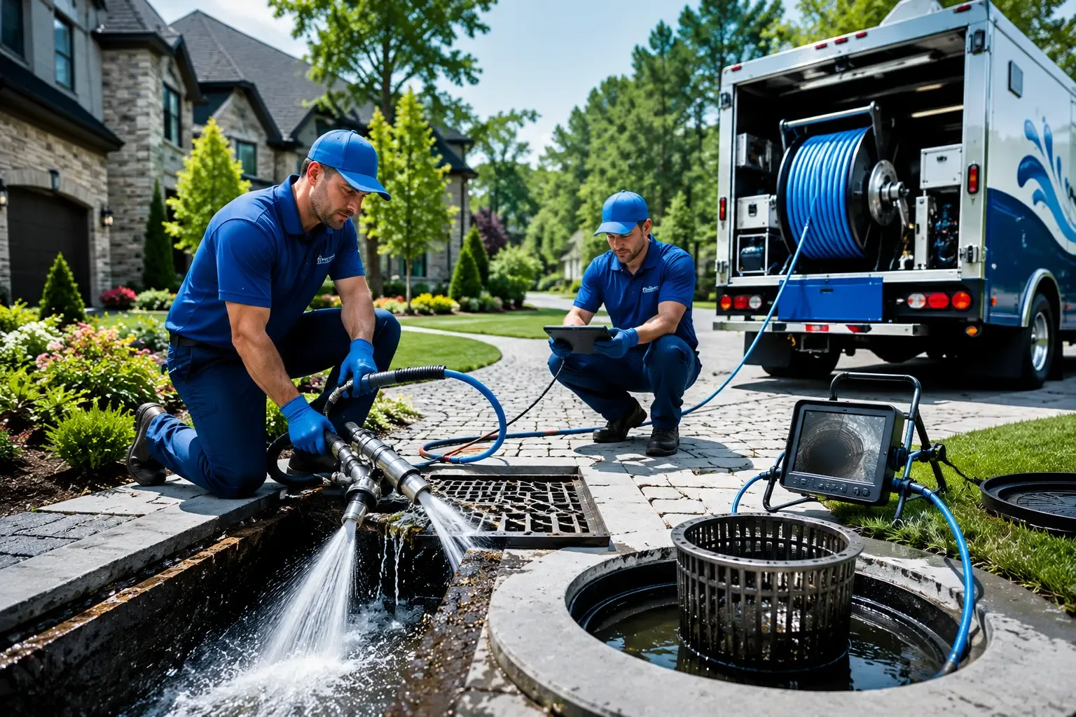 Local outdoor drain cleaning professionals in Portland, MI