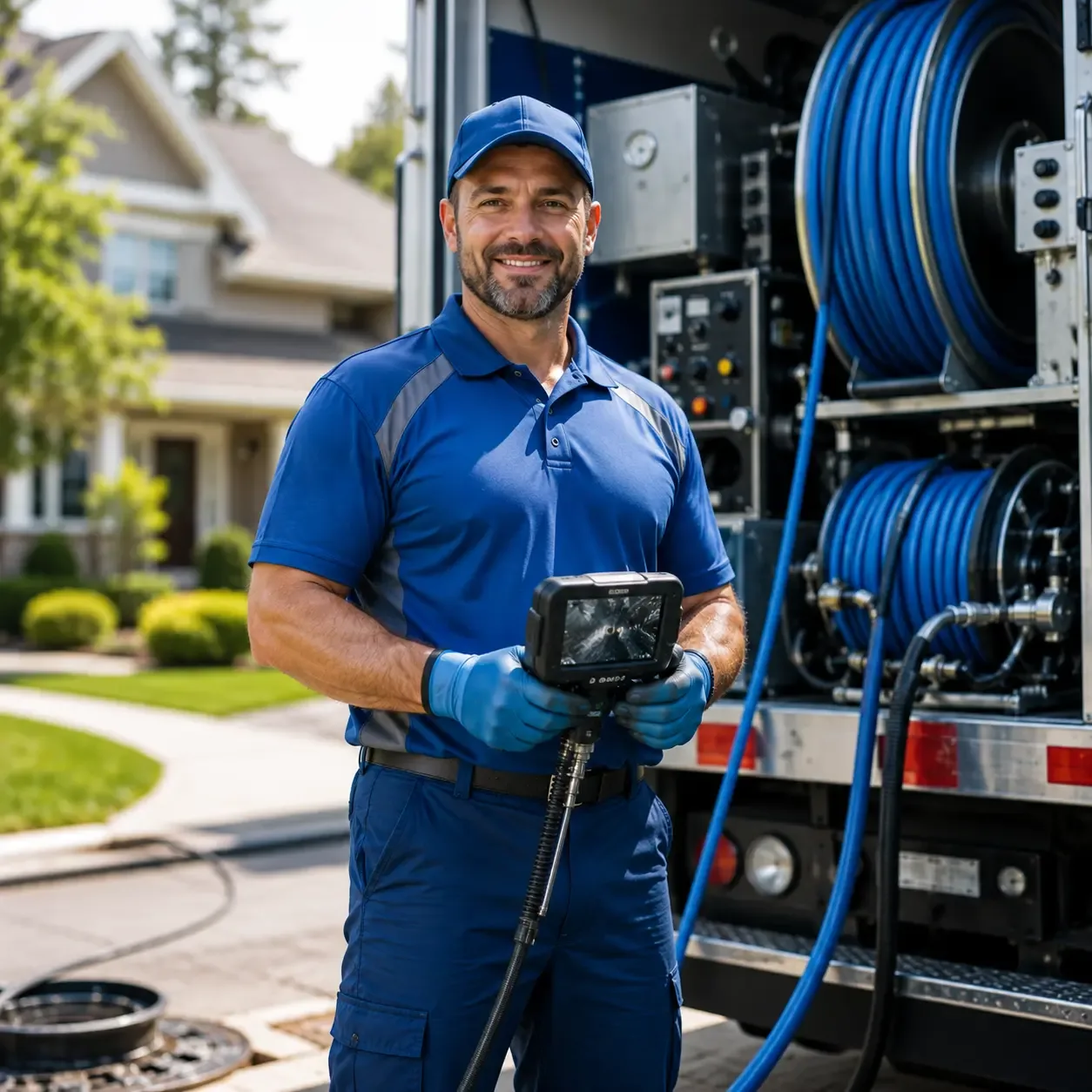Local outdoor drain cleaning specialists in Portland, MI
